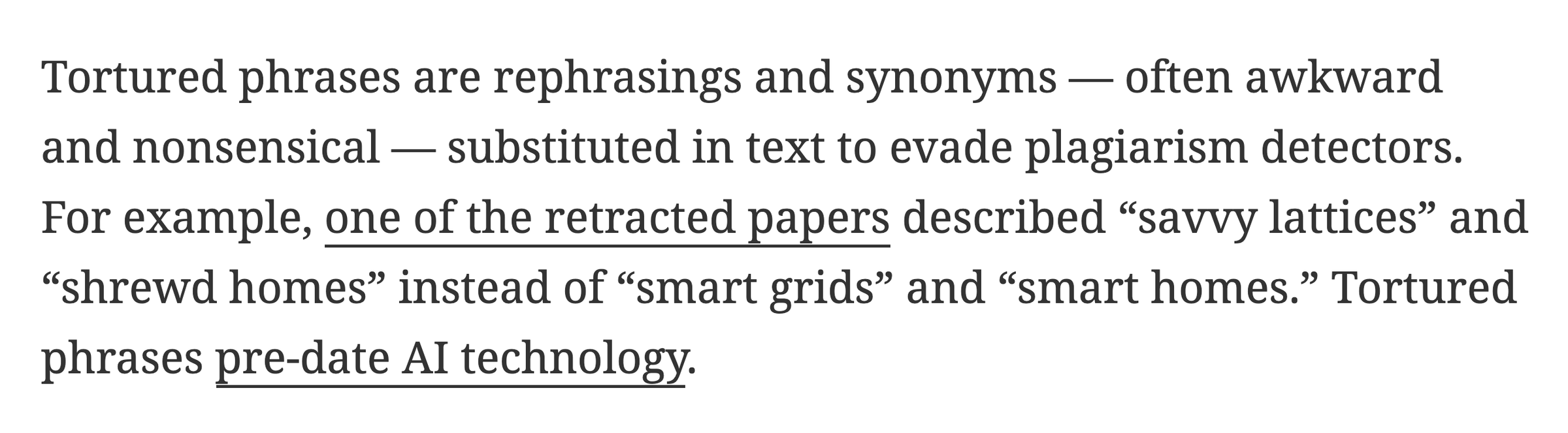 one of the retracted papers described savvy lattices and shrewd homes instead of smart grids and smart homes.